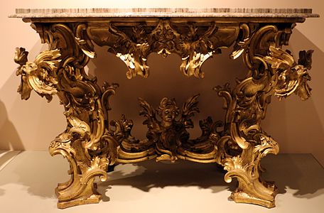 Console table, Rome, Italy (c. 1710)