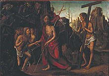 Descida de Cristo ao Limbo (c. 1535-40), predela da direita da pintura Calvário, de Grão Vasco, atualmente no Museu Grão Vasco, em Viseu