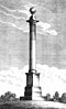 1822 illustration of the Camphill Column