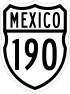 Federal Highway 190 shield