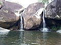 Cachoeira Bom Jardim no distrito de São Vicente