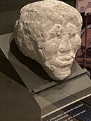 Iron age stone head / idol