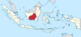 Kalimantan Centrale – Localizzazione