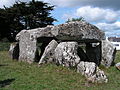 Le dolmen de Kerhuen Est.