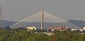 Huntington's East End Bridge, as seen from the Byrd Bridges