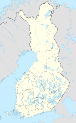 Finland national cricket team is located in Finland