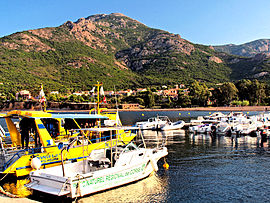 The harbour in Galéria