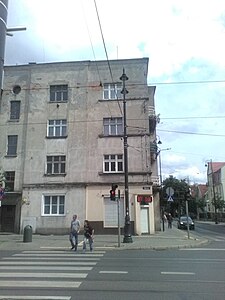 Main facade onto Gdańska