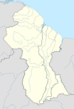 Mahdia is located in Guyana