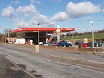 Hunton Bridge filling station