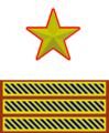 Distintivo di grado per paramano di primo maresciallo luogotenente dell'Aeronautica Militare