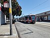 A train at 19th Avenue and Randolph, 2023