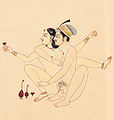 Kama Sutra illustration, circa 19th Century