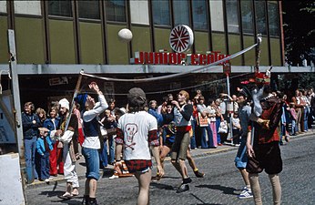 Karneval på Teknikum i mitten av 1970-talet