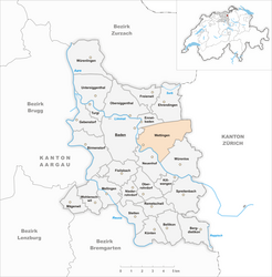 Wettingen – Mappa