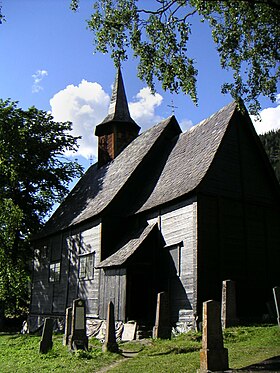 Image illustrative de l’article Stavkirke de Lomen