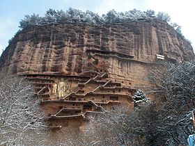 Vue du mont Maiji