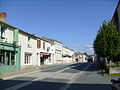 La rue de Saintonge à Nancras.