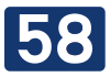 Republic Road I-58 shield