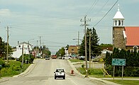 Highway 64 at Noëlville