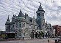 U.S. Court House and Post Office in Augusta, Maine photographed in 2013.