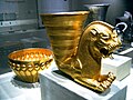 Zlatni vrč u animalističkom obliku, (Nacionalni muzej u Iranu)