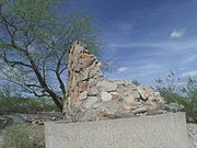 Different angle of the Rose Paulson House ruins – 1940