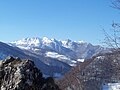 Monte Resegone innevato fotografato dalla Tür di Vedeseta.