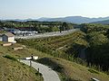 View from Hiruganokōgen Service Area facing south