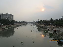 টঙ্গী নদী, টঙ্গীর বাজারের কাছে