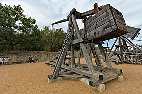 trébuchet château castelnaud-la-chapelle