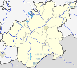 Akmuo is located in Varėna District Municipality