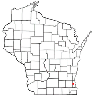 Location of West Allis, Wisconsin