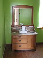 Meuble de toilette et service de toilette, Kolmanskop, Namibie