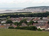 A view over Weston-super-Mare