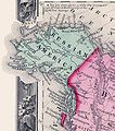 Image 231860 map of Russian America (from History of Alaska)