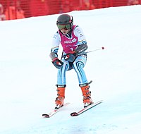 Tiziano Gravier at giant slalom