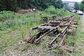 Altes Gleismaterial der Kleinbahntrasse Herscheid-Plettenberg