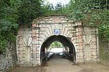 Moat at the Aligarh Fort, Aligarh.