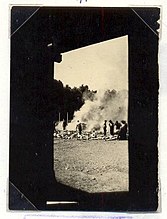 Sonderkommando in Auschwitz-Birkenau, August 1944 (clandestine photo)