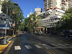 Avenida Juan Ponce de León in San Mateo in Santurce