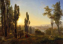 Florence, vue de San Miniato (between 1842 and 1859, Chambre de commerce de Toulouse)
