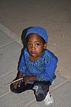 Un enfant de la communauté, à Dimona, en septembre 2005.