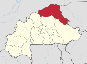 Location in Burkina Faso