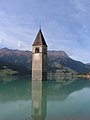 Il campanile sommerso di Curon Venosta