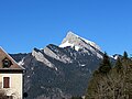 Vue sur le Grand Som depuis Saint-Hugues-de-Chartreuse