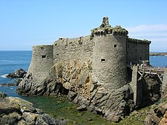 Vue d'ensemble de la forteresse.