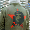 A Che jacket being worn at a Bush inauguration protest in 2005
