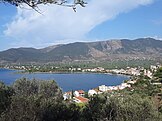 Image of Erateini's coast well after the earthquake