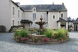 Fontaine en granit de la cour du Musée